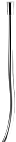 Шланг для ручного душа Villeroy&Boch, 120 см, хром, TVC00001800061